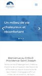 Mobile Screenshot of ch-maison-saint-joseph.com